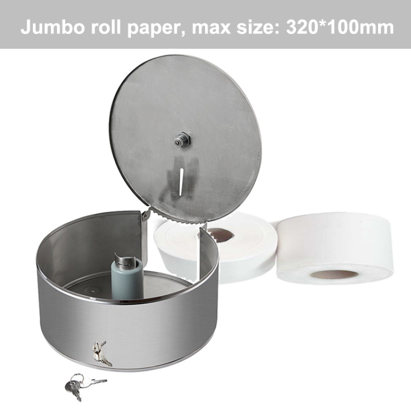 SS Jumbo Roll Paper Dispenser
